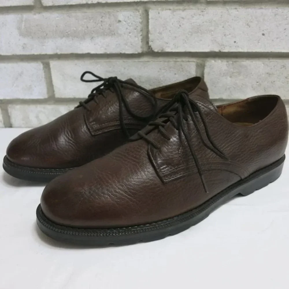 St. John's Bay Oil Tanned Leather Casual Oxfords 11 M